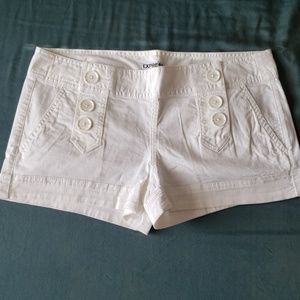 3/$10 Express linen shorts